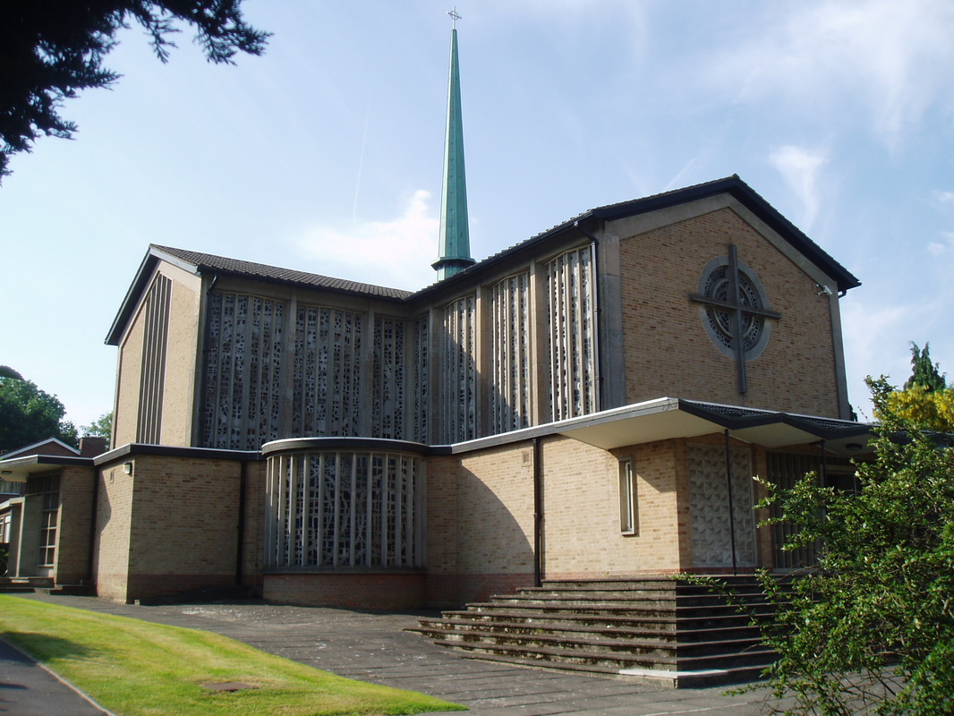 Progettata da Henry Federsky, la chiesa è stata completata nel 1966, nel Warwickshire a Lillington, vicino a Birmingham.