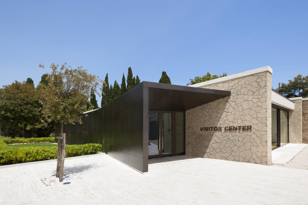 Il Centro per Visitatori del cimitero americano di Nettuno (progetto ODB Associati)
