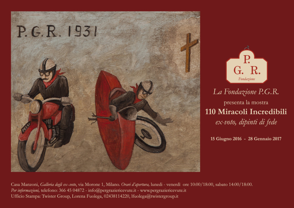 L'invito all'esposizine.