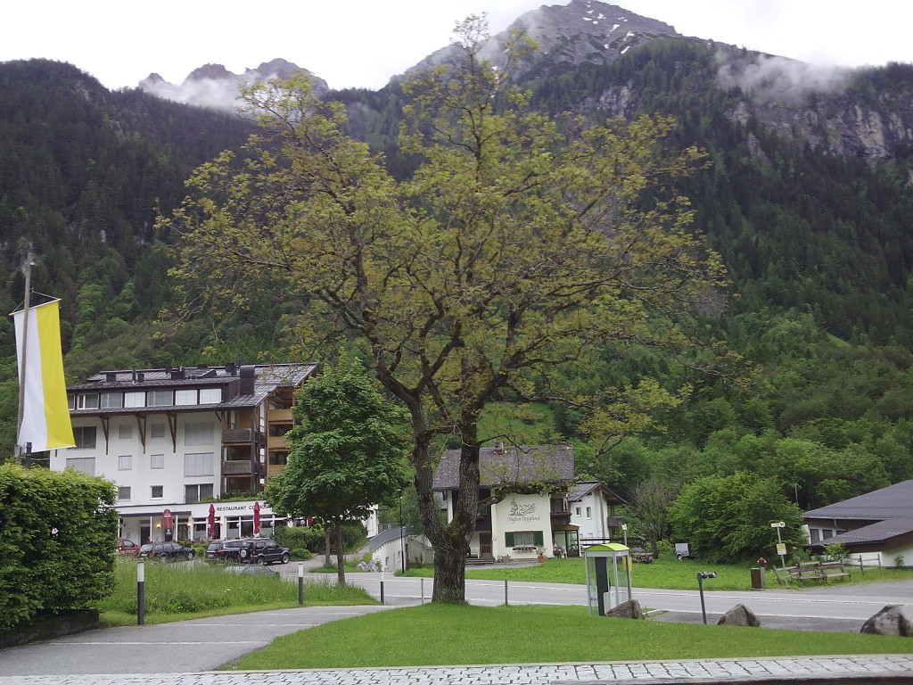 Il paesaggio del paese.