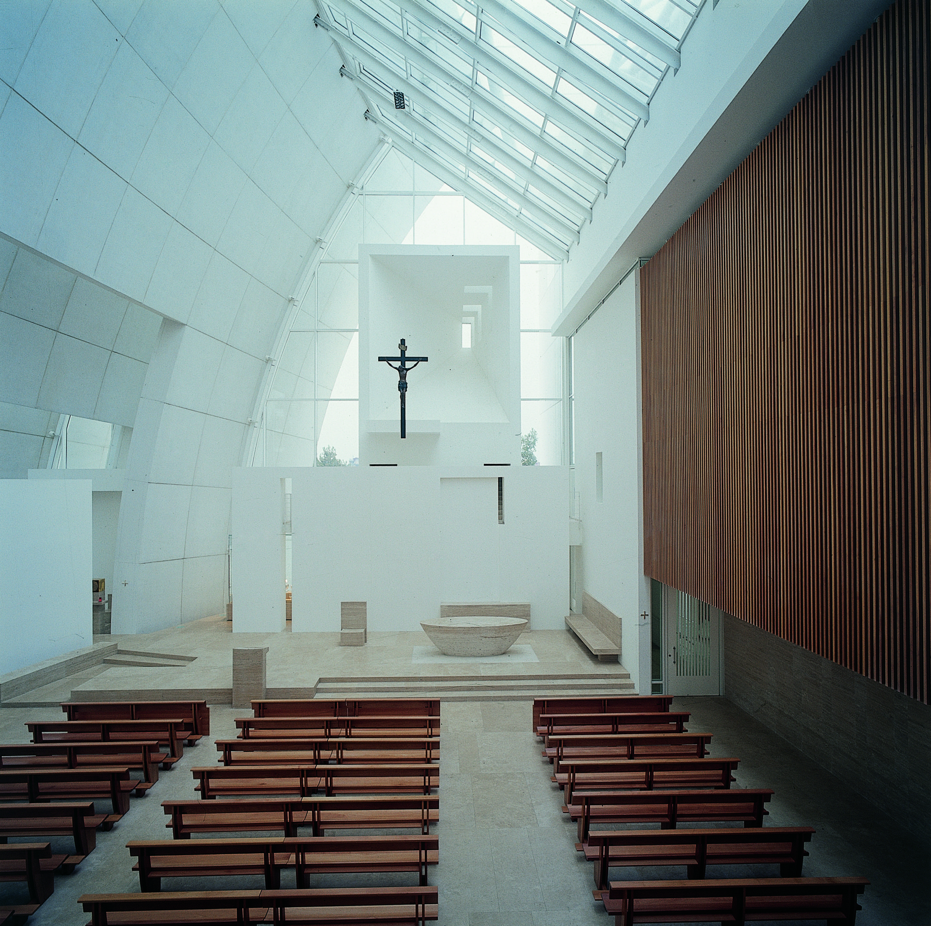 Vista interna dell'aula.
