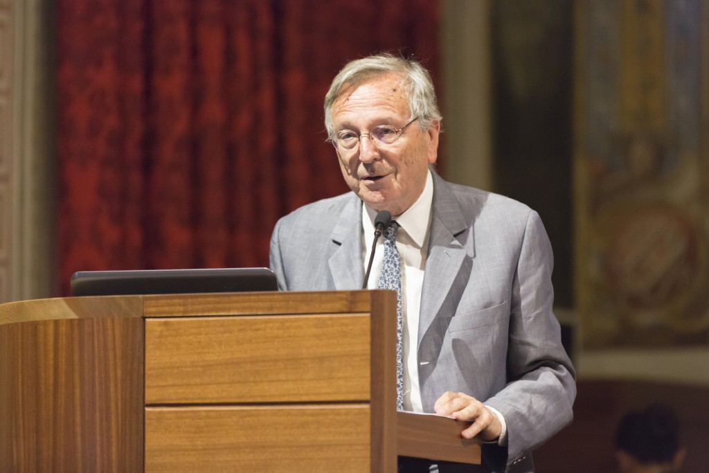 Rafael Moneo presenta il progetto col quale ha vinto il Premio Frate Sole 2016