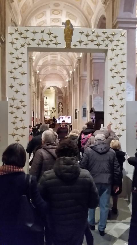 La Porta della Misericordia nella cattedrale di Reggio Emilia