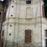 Castelletto di Branduzzo particolare aperture scala interna bramantesca-immobile oggetto di studio