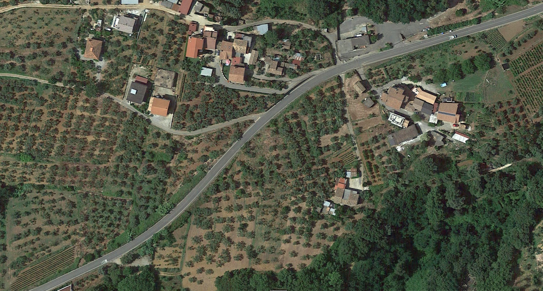 L'area ove sorgerà la nuova chiesa