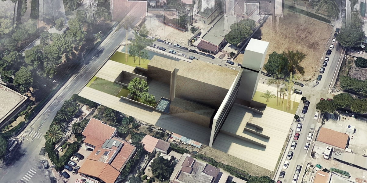 Rendering del complesso