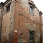 La facciata della chiesa di San Bernardo